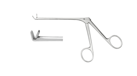 Maxillary ploypus forceps(upward bent90°)